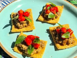 Imagem da notícia Lanche Saudável e Sustentável: Galettas Integrais com Homus Proteico